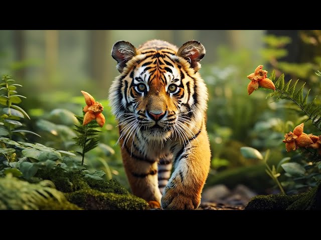 Adorable Baby Animals 4K 🌿🐾 Discover the Amazing World of Young Wildlife | Scenic Relaxation
