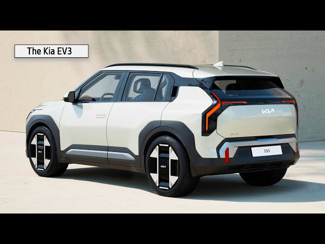 New 2025 Kia EV3 – a £30k Compact EV SUV with 372-mile range