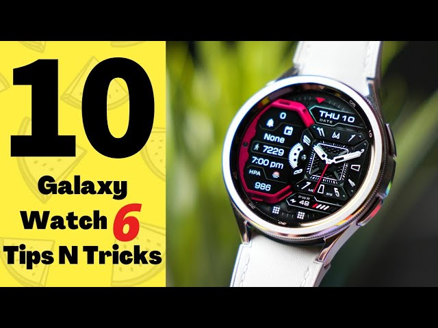 10 COOL Things To Do With SAMSUNG Galaxy Watch 6 Classic