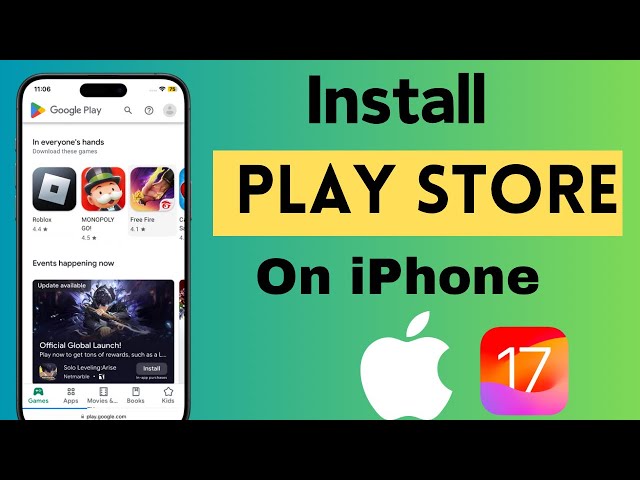 How to Install Google Play Store on iPhone after iOS 17 Update | Latest Method