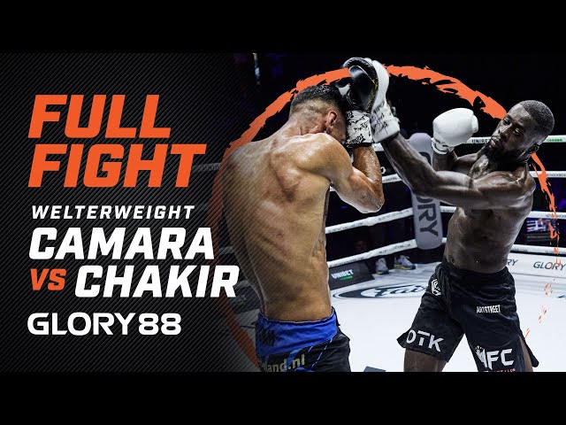 GLORY 88: Diaguely Camara vs. Ilyass Chakir - Full Fight