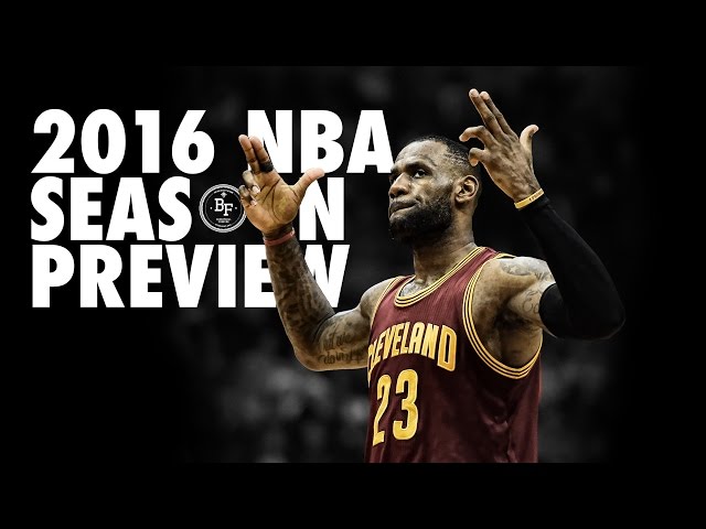 NBA 2016 Season Preview Mix (Ball is Back) - Dirt off your Shoulder