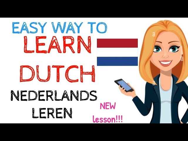 NT2 LEARN DUTCH | nederlands leren,zijn