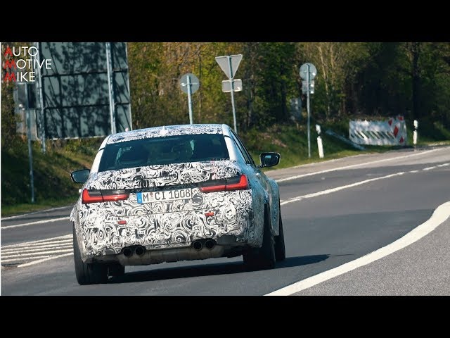 2020 BMW M3 G80 SPIED TESTING AT THE NÜRBURGRING