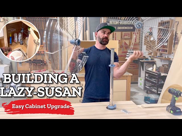 Build Cabinets The Easy Way || How To Build a Corner Cabinet