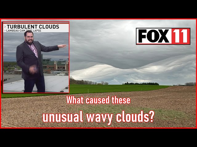 Wavy clouds in Wisconsin; scientific explanation