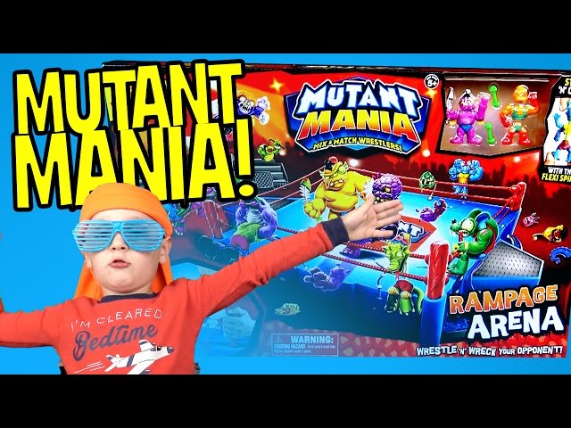 Mutant Mania Rampage Arena Toy Review by KidCity