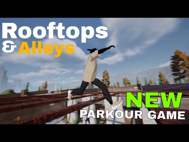 Rooftops & Alleys 🤖🕊️ - Endlich ein neues Parkour Spiel🤩