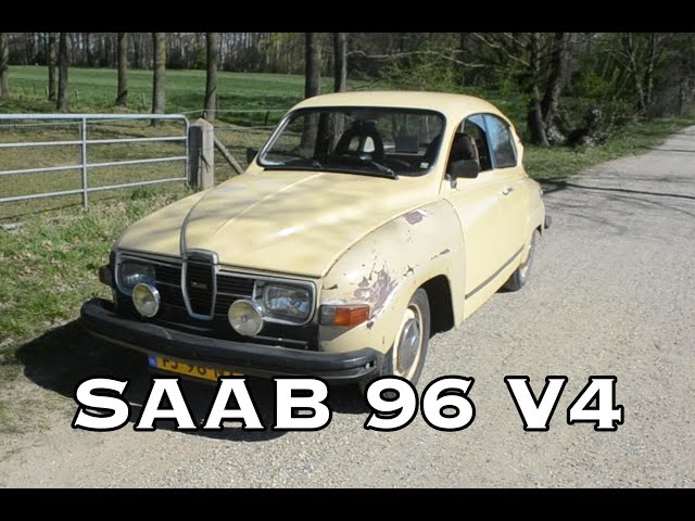 My Dad's project SAAB 96 V4 review and walk around.