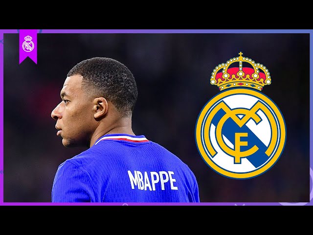 Mbappé signs for Real Madrid!