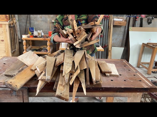 From Scrap Wood Pallets Turned Into Wonderful Works // Creative Woodworking