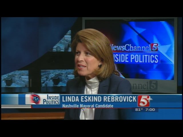 Inside Politics: Nashville Mayoral Candidate Linda Eskind Rebrovick P.1