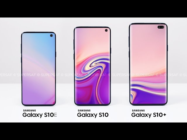 All 3 NEW Samsung Galaxy S10's Revealed!