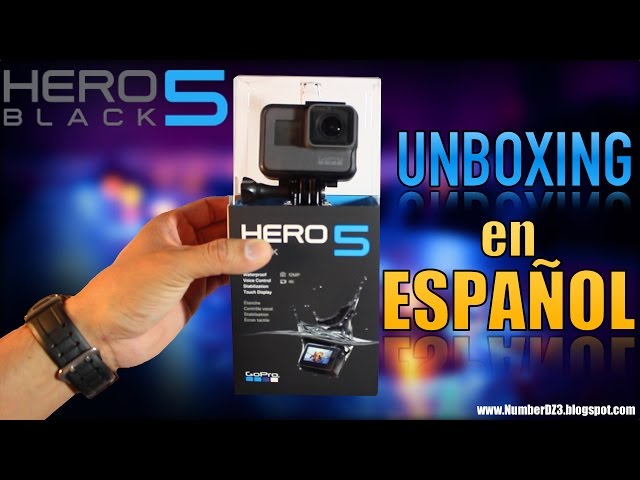 Unboxing Gopro hero 5 EN ESPANOL