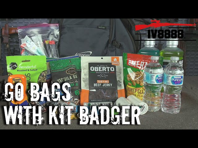 SELF RELIANCE | "Go Bags" with Kit Badger