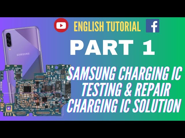 Samsung Charging IC Testing+ Repair solution 💯  Schematics+Diagram Knowledge with Animation