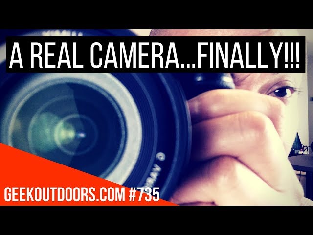 FINALLY!...A REAL CAMERA (Panasonic G85 Unboxing and First Test) Geekoutdoors.com EP735