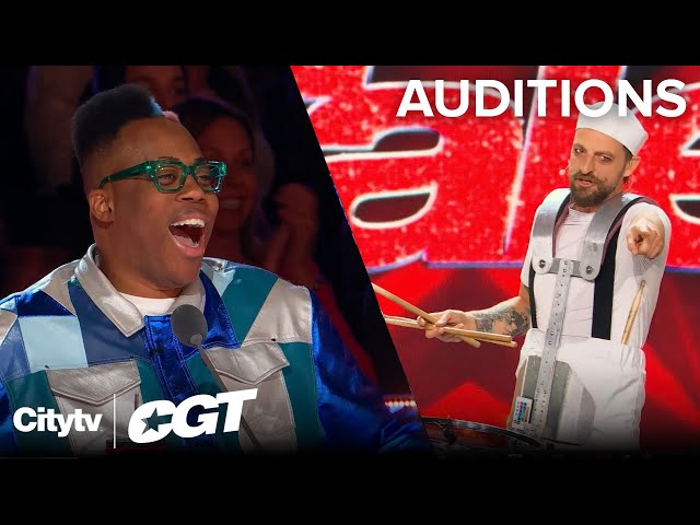 'Slavic Bling' Brings their Circus Act to The #CGT Stage | Auditions | Canada's Got Talent 2024