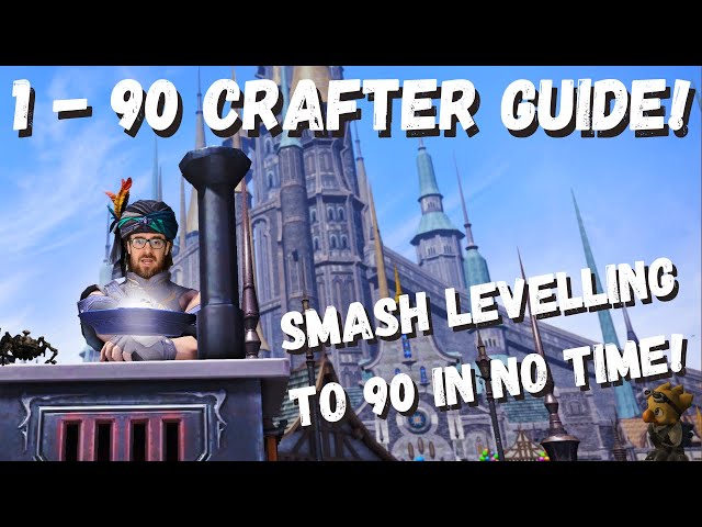 FFXIV How to Power Level your Crafters to 90 for year round Gil Rewards. FF14 Crafting!