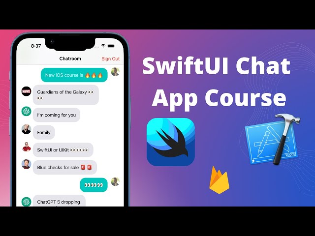 FULL COURSE SwiftUI Chat App