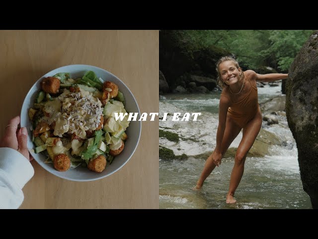 What I Eat In a Day To Feel Good | simple, intuitive, vegan