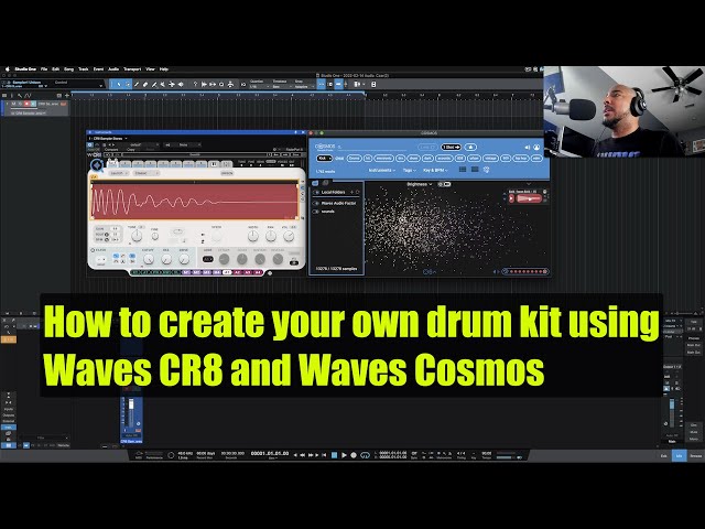 How to create a drum kit with Waves CR8