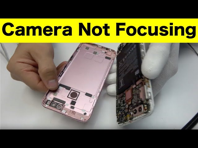 Xiaomi MiA1 Camera not focusing