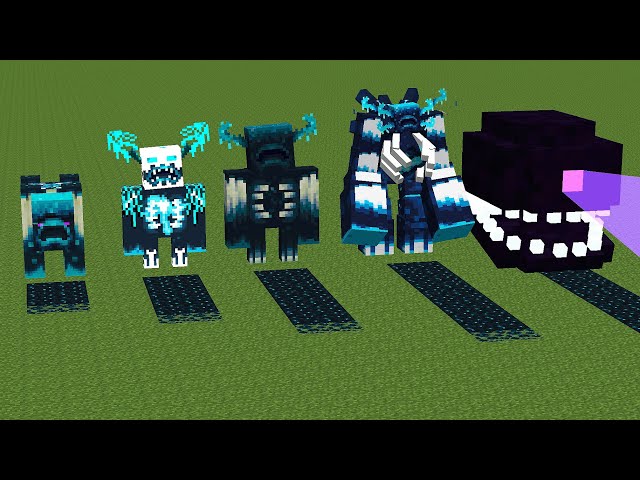 Sculk generation by Wardens and All Wither Storm Mobs