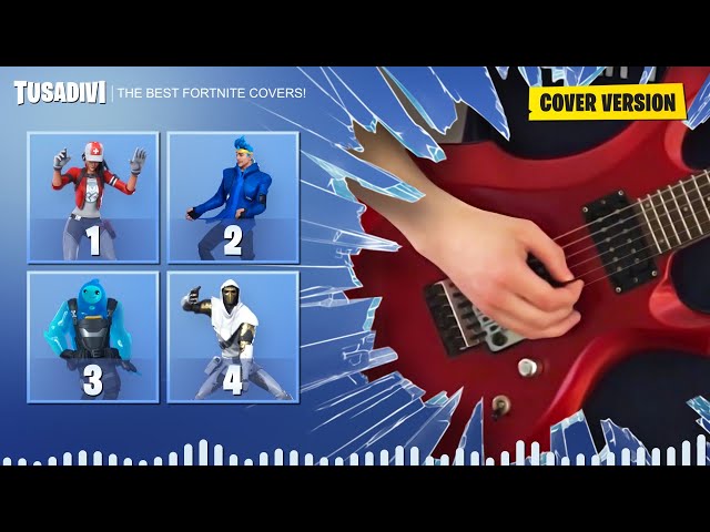 GUESS THE FORTNITE DANCE BY THE MUSIC - COVER VERSION - PART #3 | tusadivi
