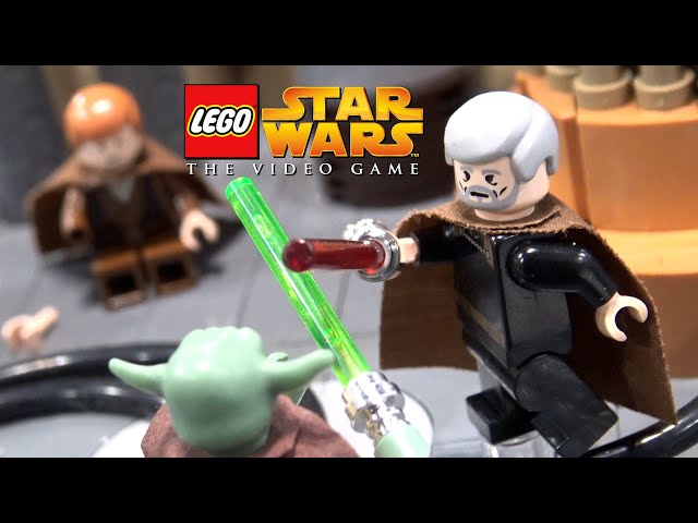 Every LEGO Star Wars: The Video Game Level in LEGO Built by 10 People!