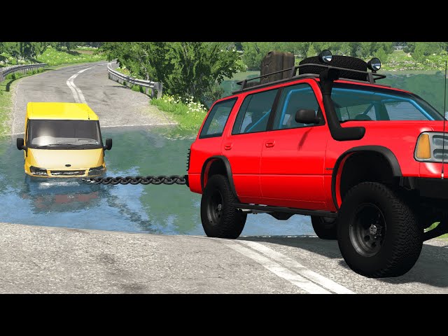 Cars vs Deep Water #2 – BeamNG.Drive