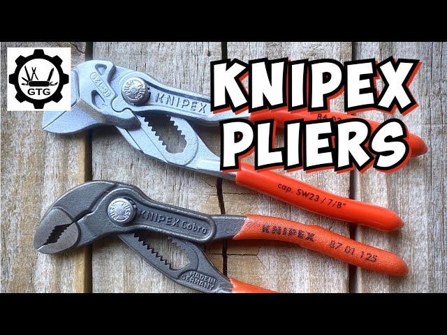 Knipex EDC Pliers | 5” Cobra Pliers & Pliers Wrench