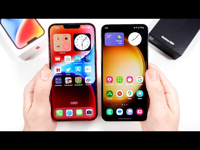 iPhone 14 Plus vs Galaxy S23 Plus Full Comparison!