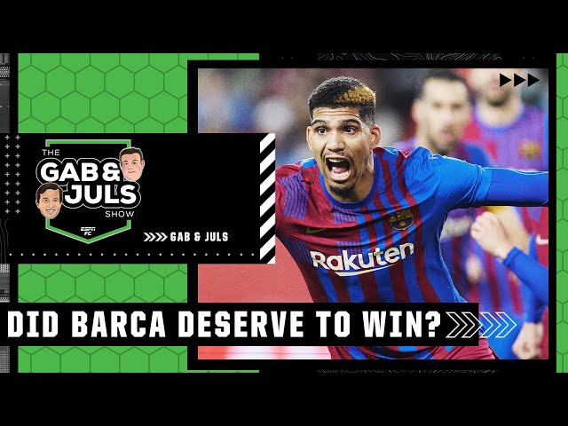 Did Xavi’s Barcelona deserve to win against Sevilla? | Gab & Juls | ESPN FC