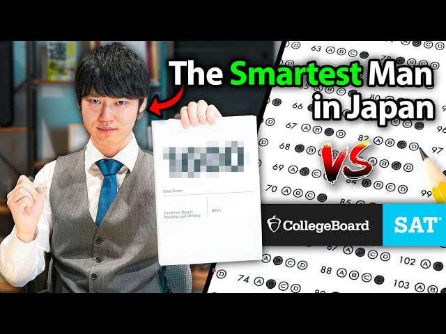 Can the Smartest Man in Japan Get a Perfect SAT Score?