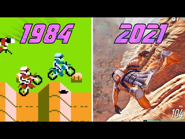 Extreme Sports Games Evolution 1984 - 2021
