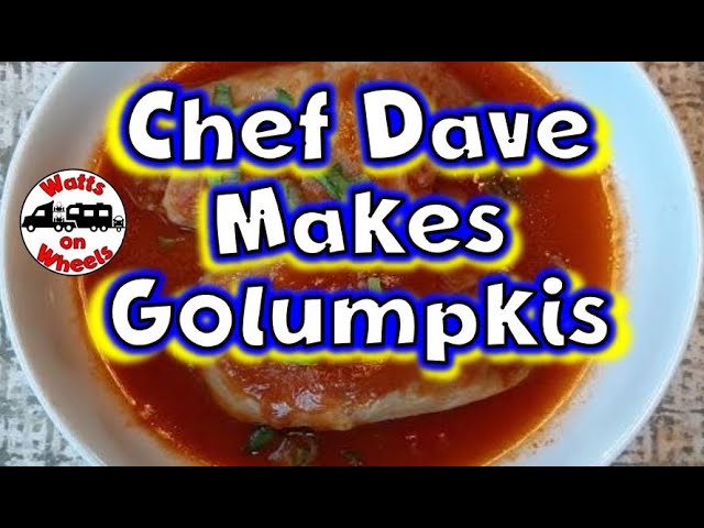 👩‍🍳 Chef Daves Makes Golumpkis (Cabbage Rolls) From Scratch // WoW Recipe