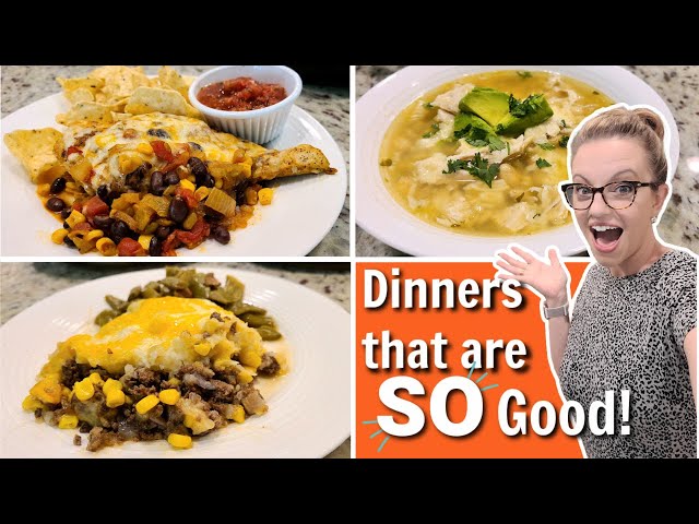 WHAT'S FOR DINNER? | DINNER INSPIRATION | EASY DELICIOUS FAMILY MEALS | NO. 97