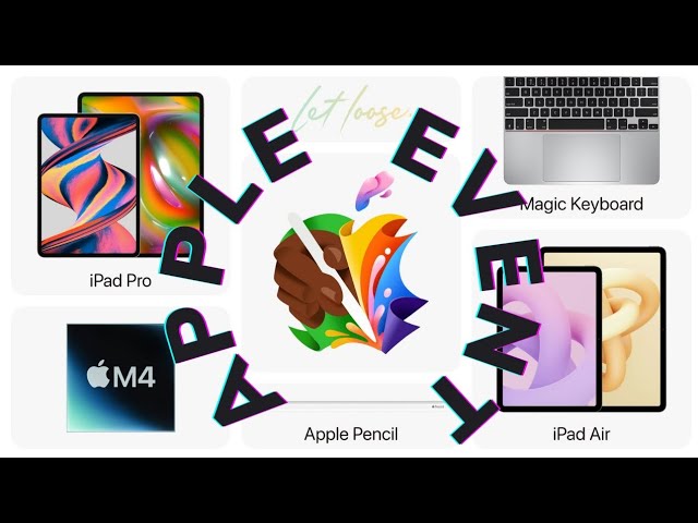 Apple Event 🍎 Nuevas Ipad's Apple Pencil Pro y Teclado Mágico #apple #ipad