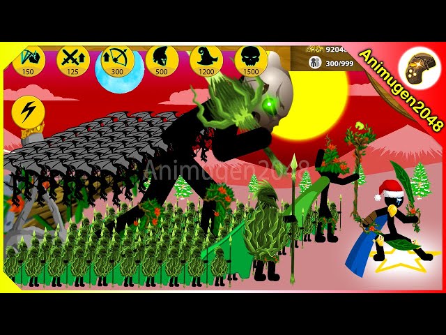 MAGIKILL HERO Summoned Eclipsor Army vs MEGA BOSS ZOMBIE | Stick War Legacy Mod VIP | Animugen2048