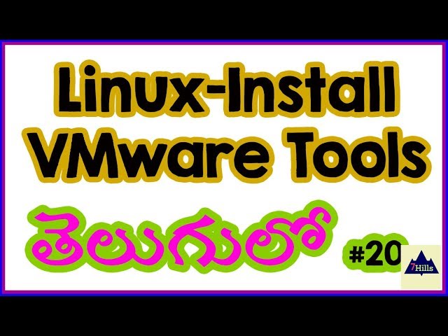 How to Install VMware Tools On Linux In Telugu✔ | Linux In Telugu