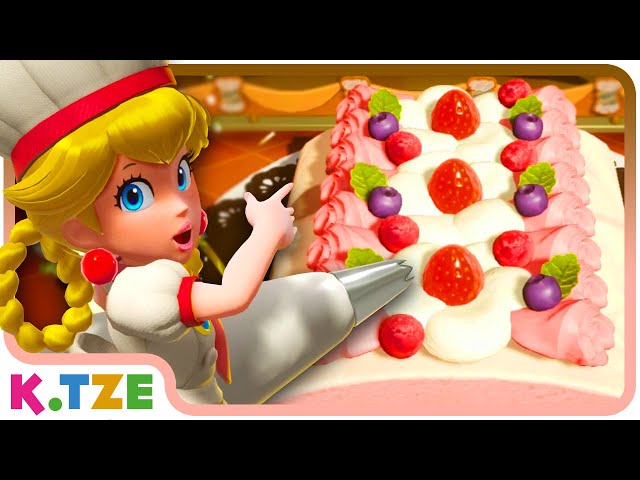 Fünf Kuchen in 100 SEKUNDEN 🍰😍 Princess Peach Showtime | Folge 2
