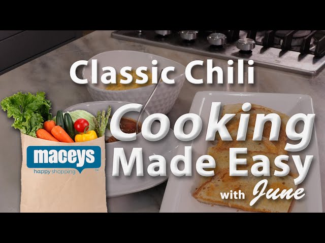 Cooking Made Easy with June: Classic Chili (S23E09) | May 29, 2023
