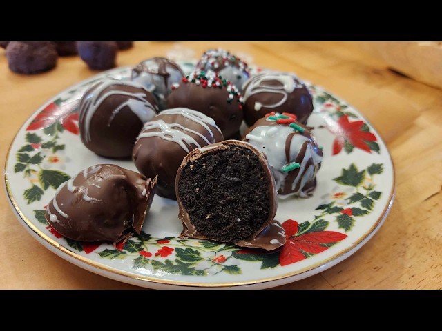 Chocolate Oreo Truffle – Oreo Balls - 3 Ingredient Treat – Valentine's Day - The Hillbilly Kitchen
