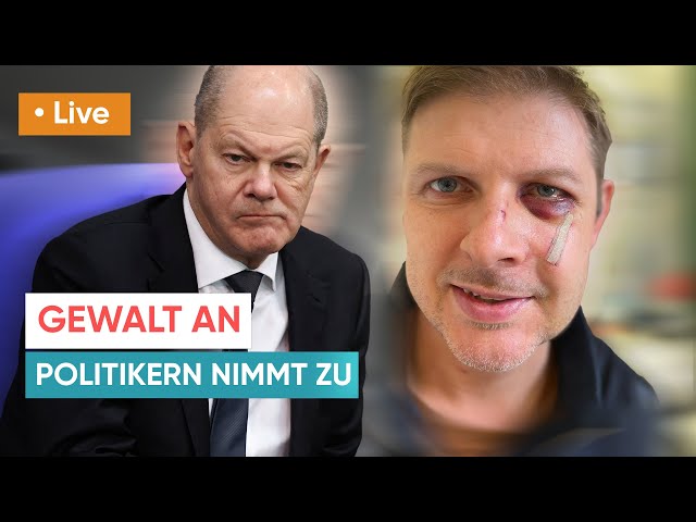 Live: Bundestagsdebatte zu Gewalt gegen Politiker
