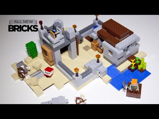 Lego Minecraft 21121 The Desert Outpost Speed Build