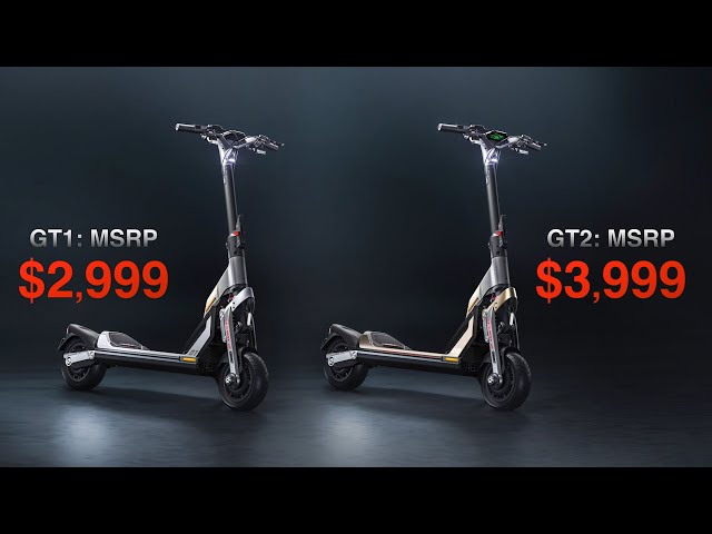 2022 Segway GT1 & GT2  New Design Electric Scooters Unveil!