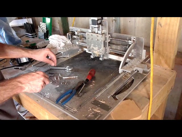 DIY mini CNC machine part 17 final (decommission)