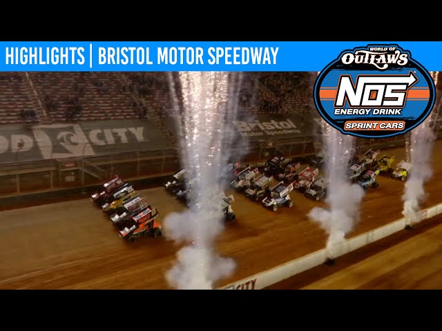 World of Outlaws NOS Energy Drink Sprint Cars at Bristol Motor Speedway April 23, 2021 | HIGHLIGHTS
