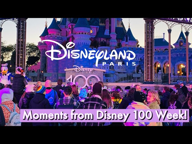 Disneyland Paris: Moments from Disney 100 Week!